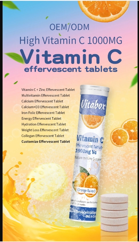 Most Popular Vitamin C Chewable Tablet for Human Immunity Enhance
