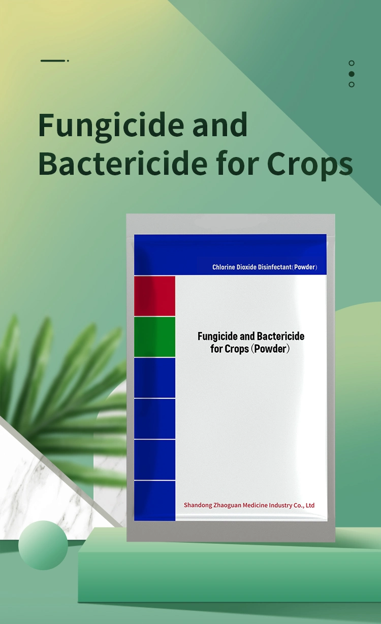 Chlorine Dioxide Powder Bactericide for Crops